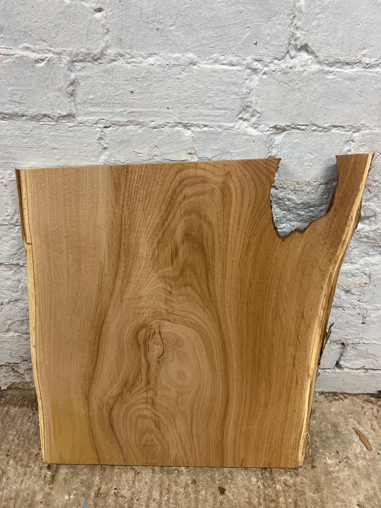 Sweet Chestnut No 163 - 515x480-570x30mm Planed