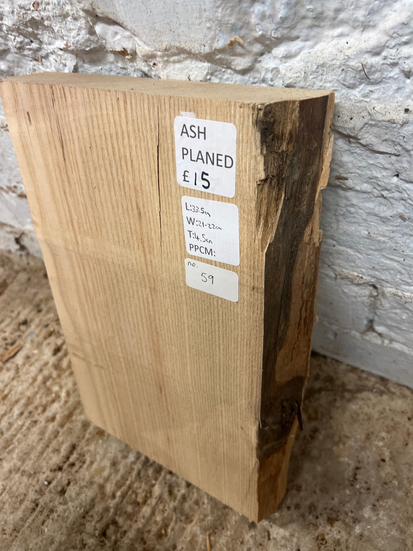 Ash No 59 - 335x220-220x45mm Planed