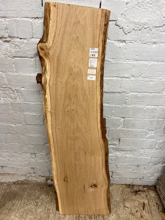 Oak No 158 - 1190x270-360x30mm Planed