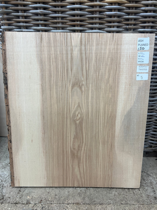 Ash No 5 - 550x490x33mm Planed