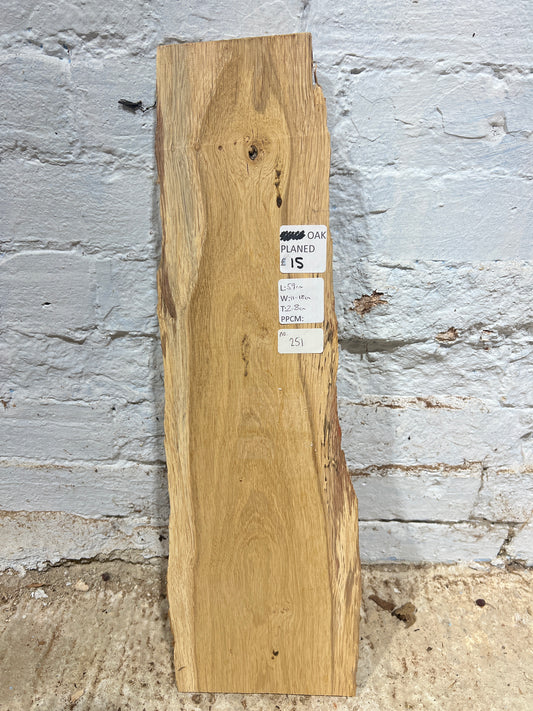 Oak No 251 - 800x210-230x27mm Planed