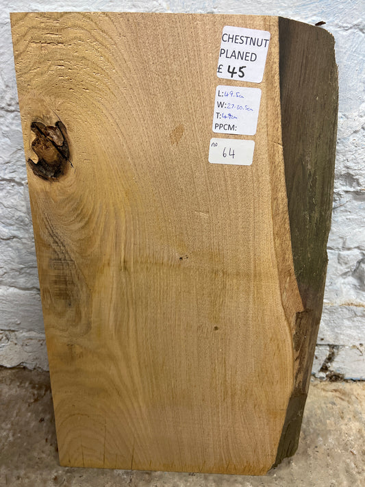 Chestnut No 64 - 495x270-305x47mm Planed