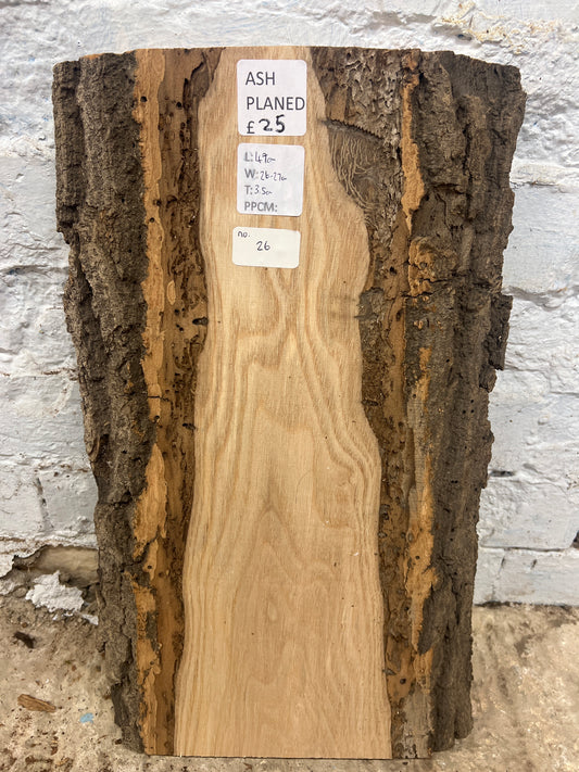 Ash No 26 - 490x260-270x35mm Planed