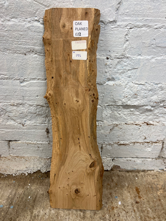 Oak No 193 - 615x140-180x20mm Planed