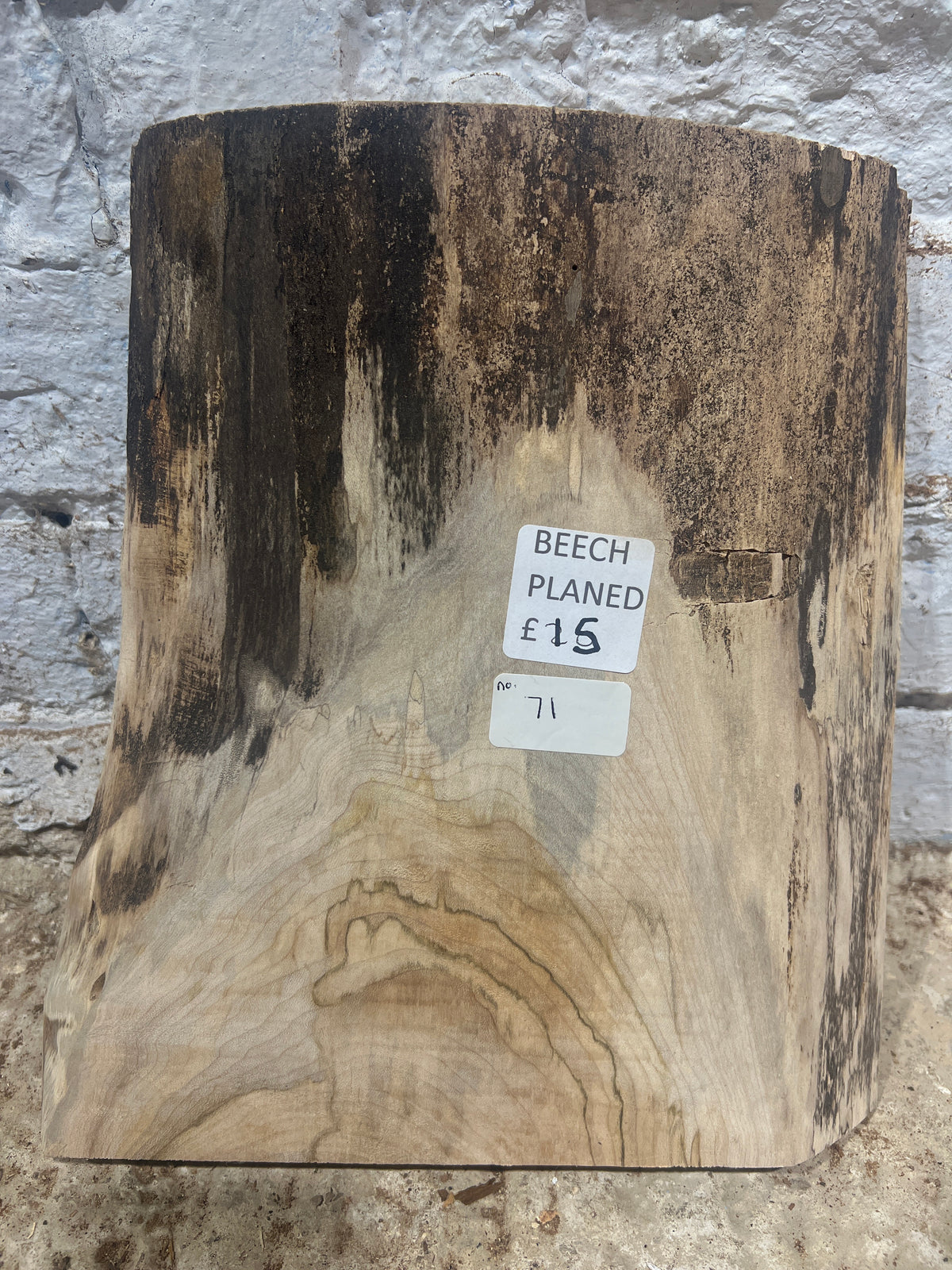 Beech No 71 - 290x220-280x40mm Planed