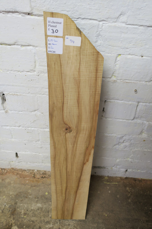 Horse Chestnut No 94 - 755x140x50mm Planed