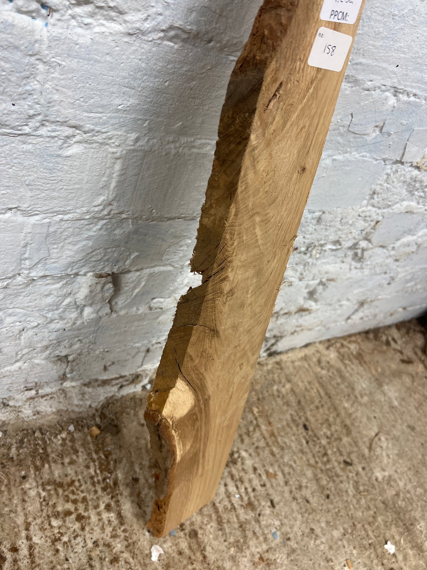 Oak No 158 - 810x35-130x25mm Planed
