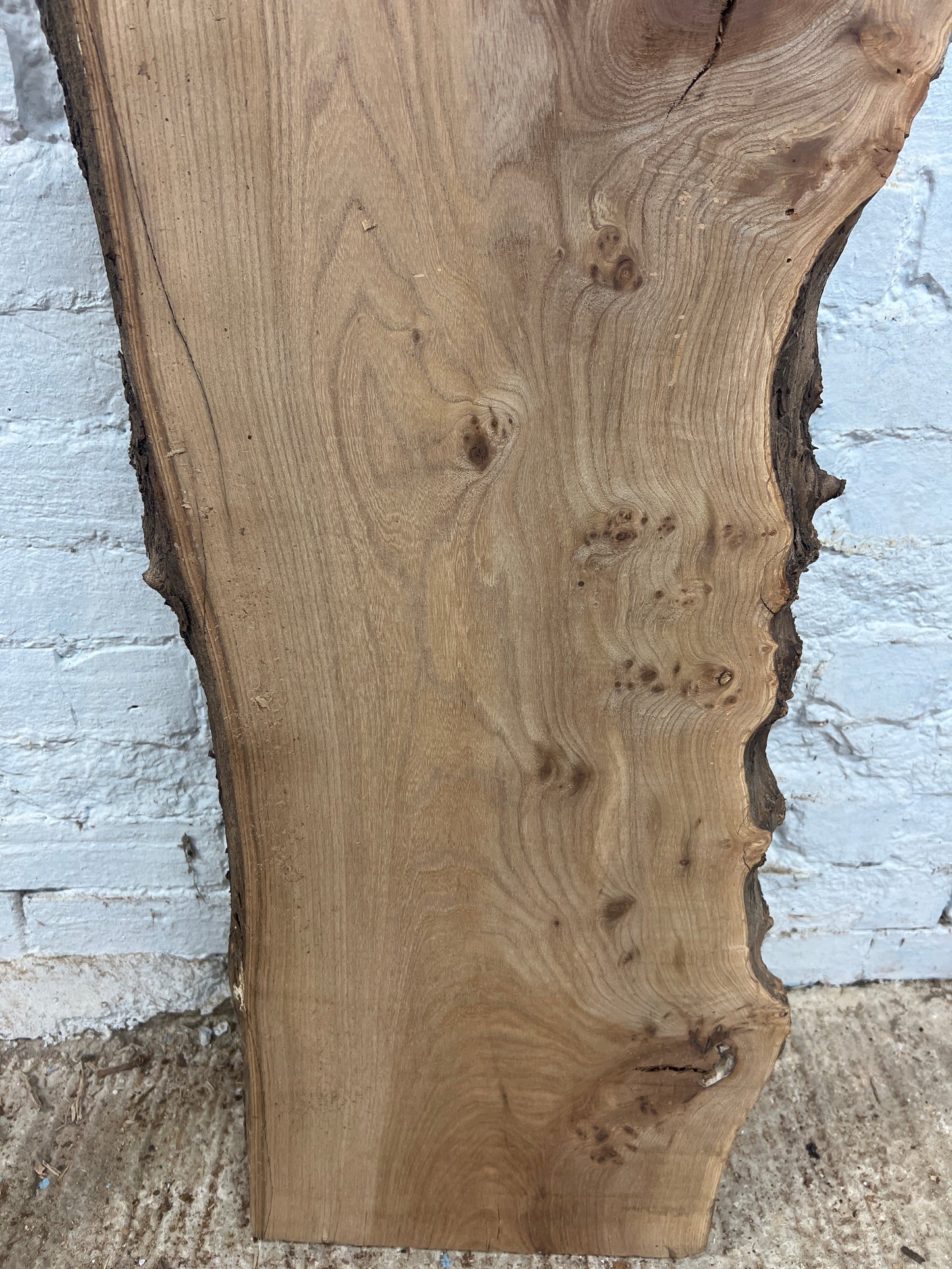 Elm No 181 - 1980x230-450x40mm Planed