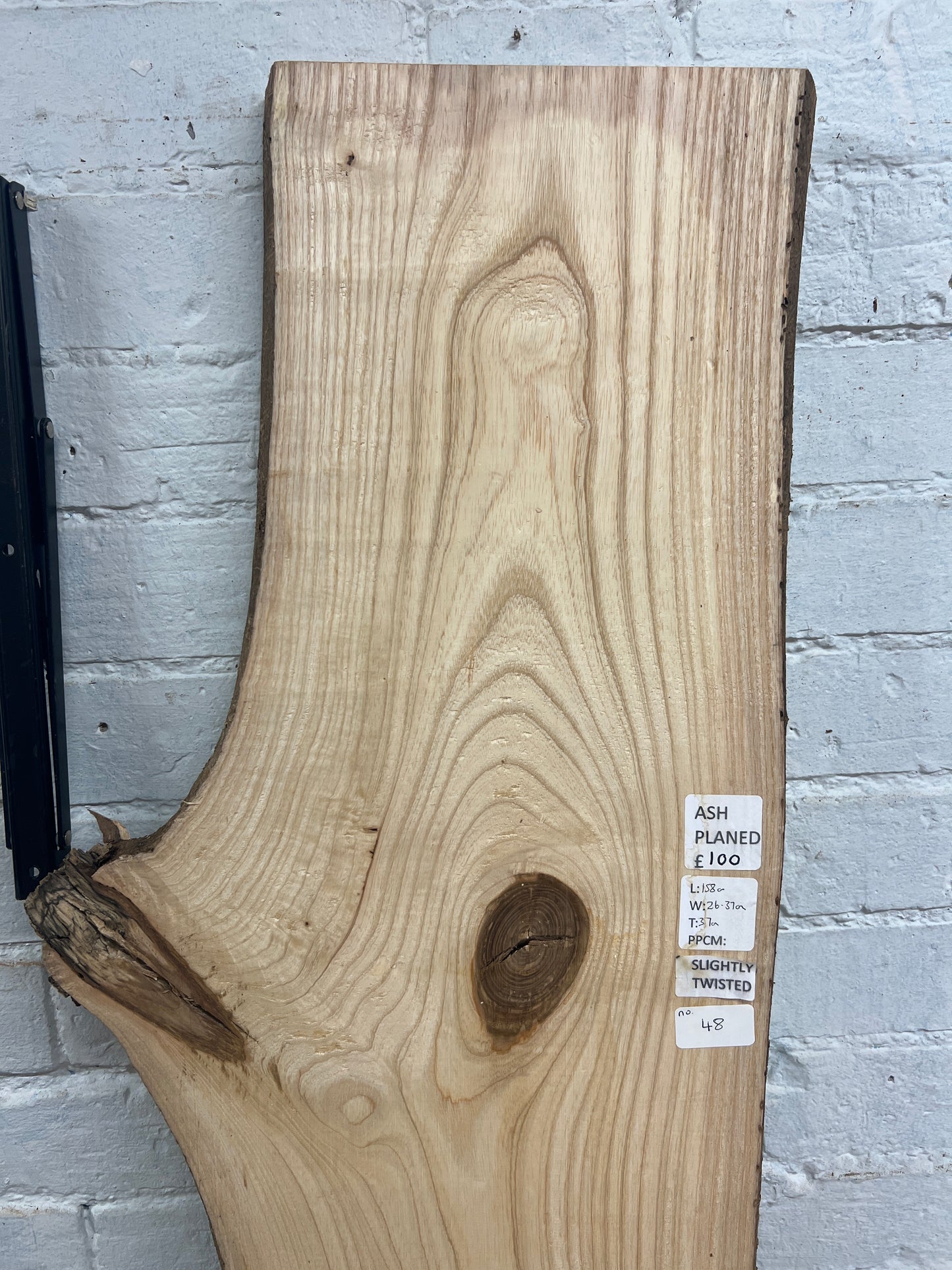Ash No 48 - 1580x260-370x37mm Planed
