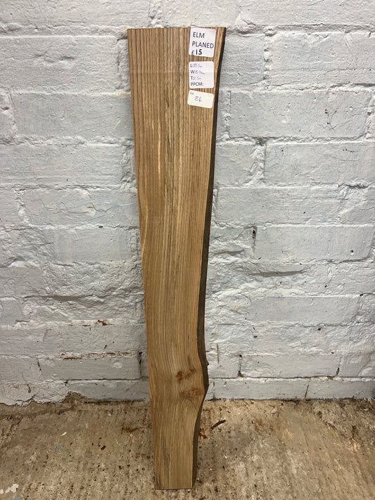 Elm No 86 - 825x80-140x25mm Planed