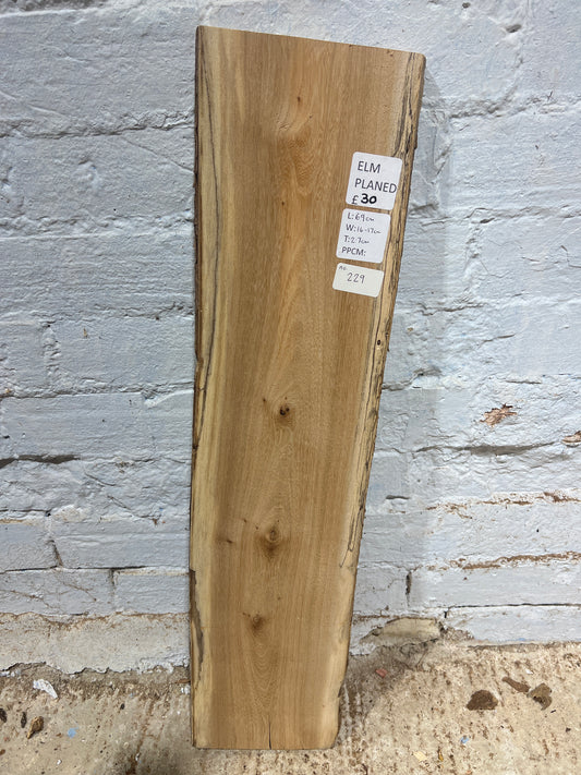 Elm No 229 - 690x160-170x27mm Planed