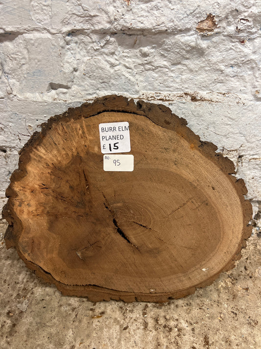 Burr Elm No 95 - 320x260x30mm Sawn