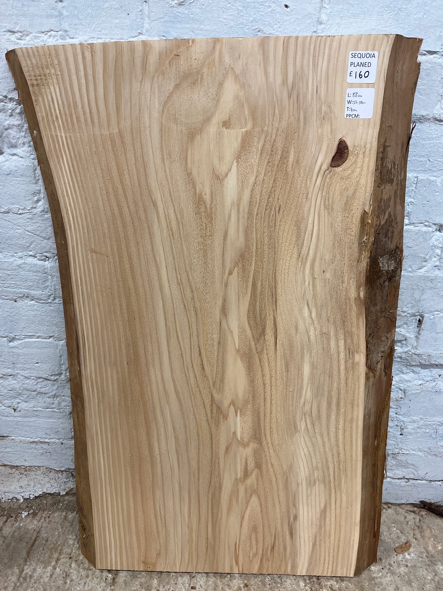 Sequoia No 89- 880x550-580x40mm Planed