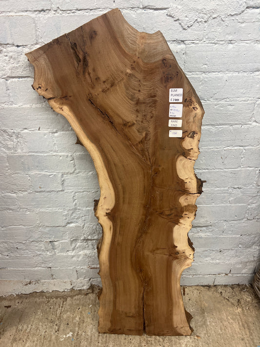 Burr Elm No 134 - 1150x280-370x30mm Planed