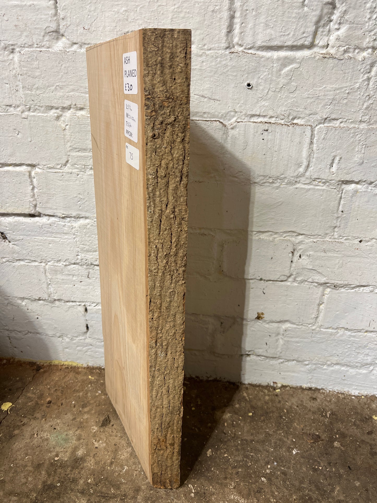 Ash No 75 - 570x210-220x37mm Planed