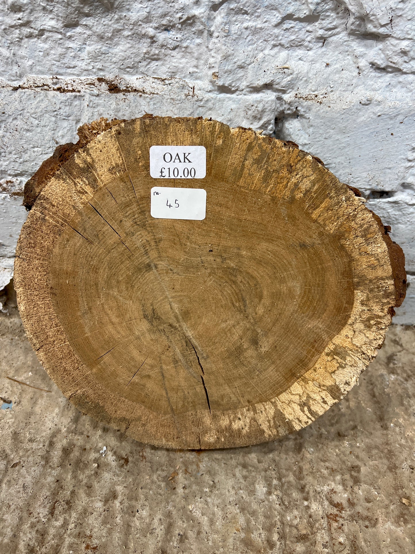 Oak No 45 - 280x250x55mm Sawn