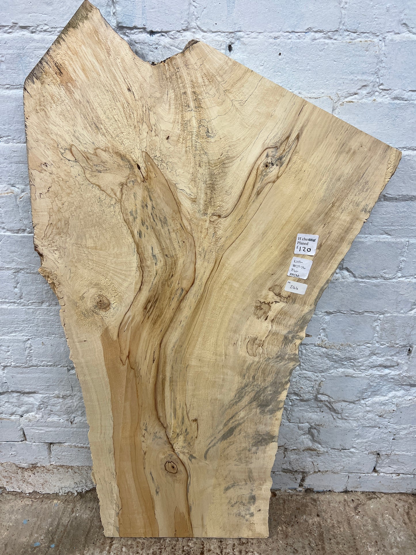 Horse Chestnut No 244 - 1100x390-590x40mm Planed
