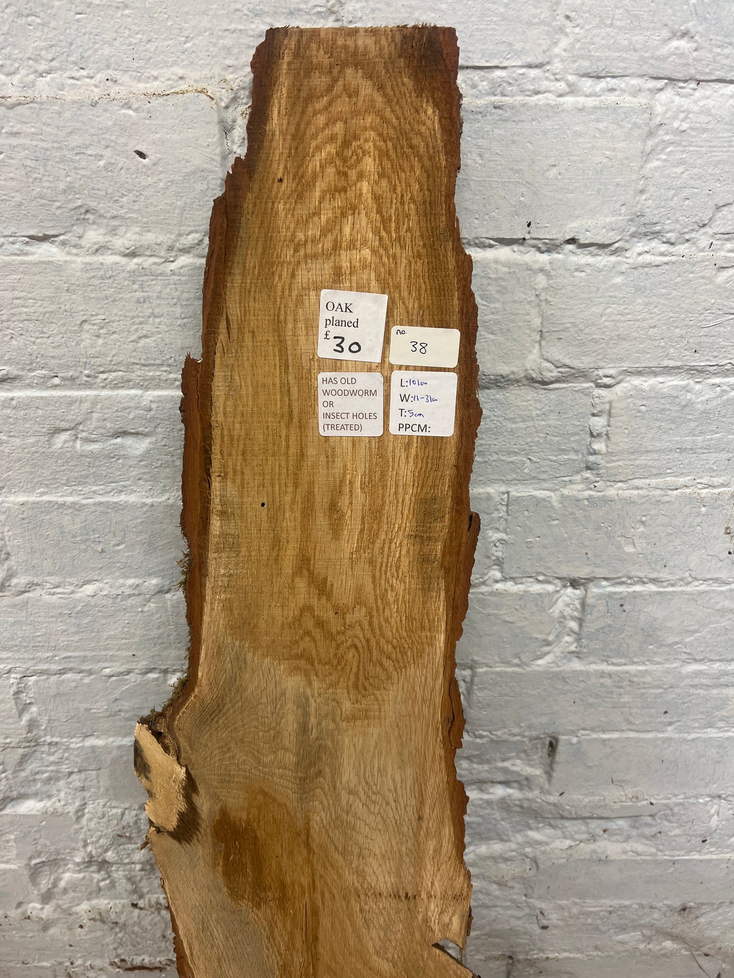 Oak No 38 - 1010x110-310x50mm Planed