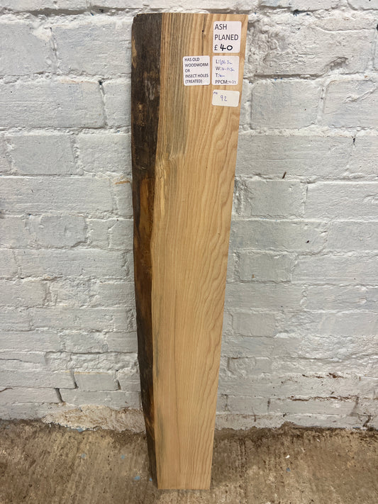 Ash No 92 - 1063x160-175x40mm Planed