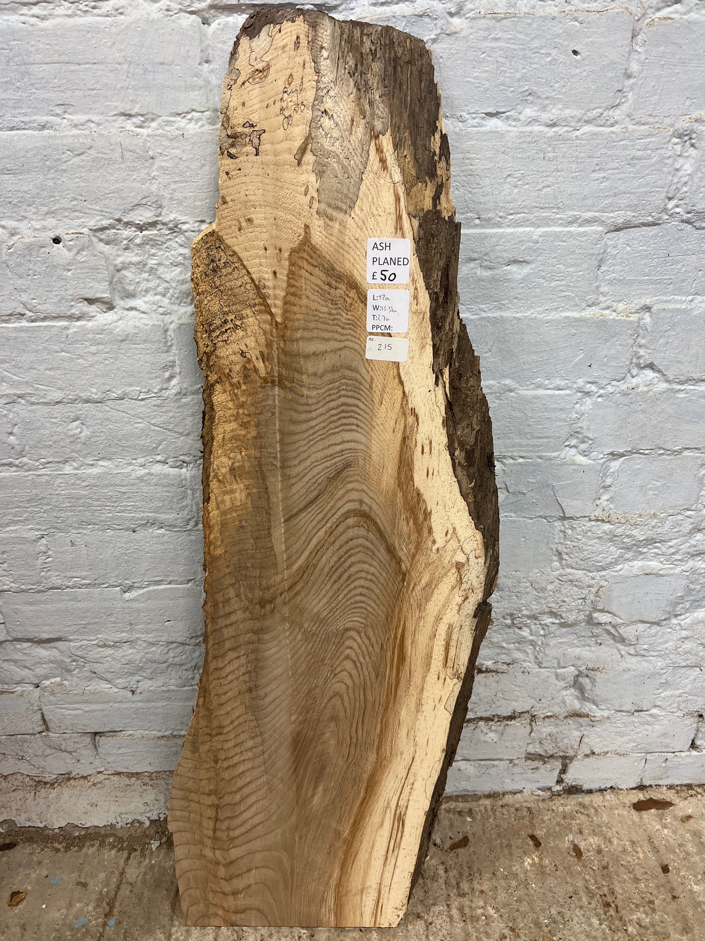 Ash No 215 - 970x150-310x27mm Planed