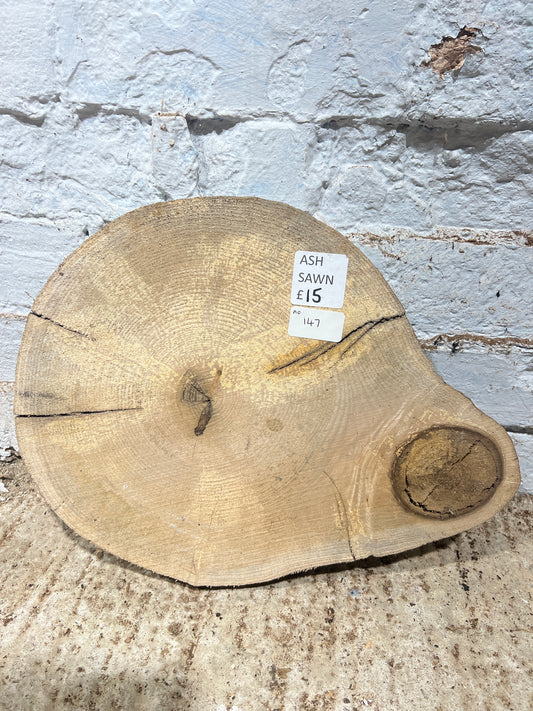 Ash No 147 - 280x370x33mm Sawn