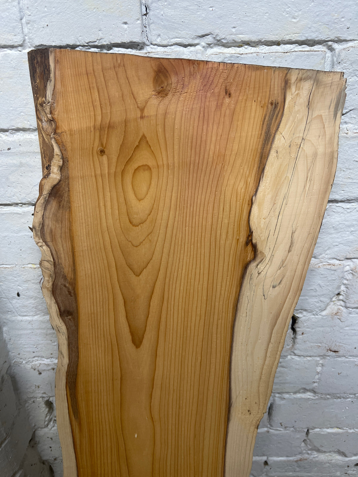 Yew No 14 - 870x250-290x25mm Planed