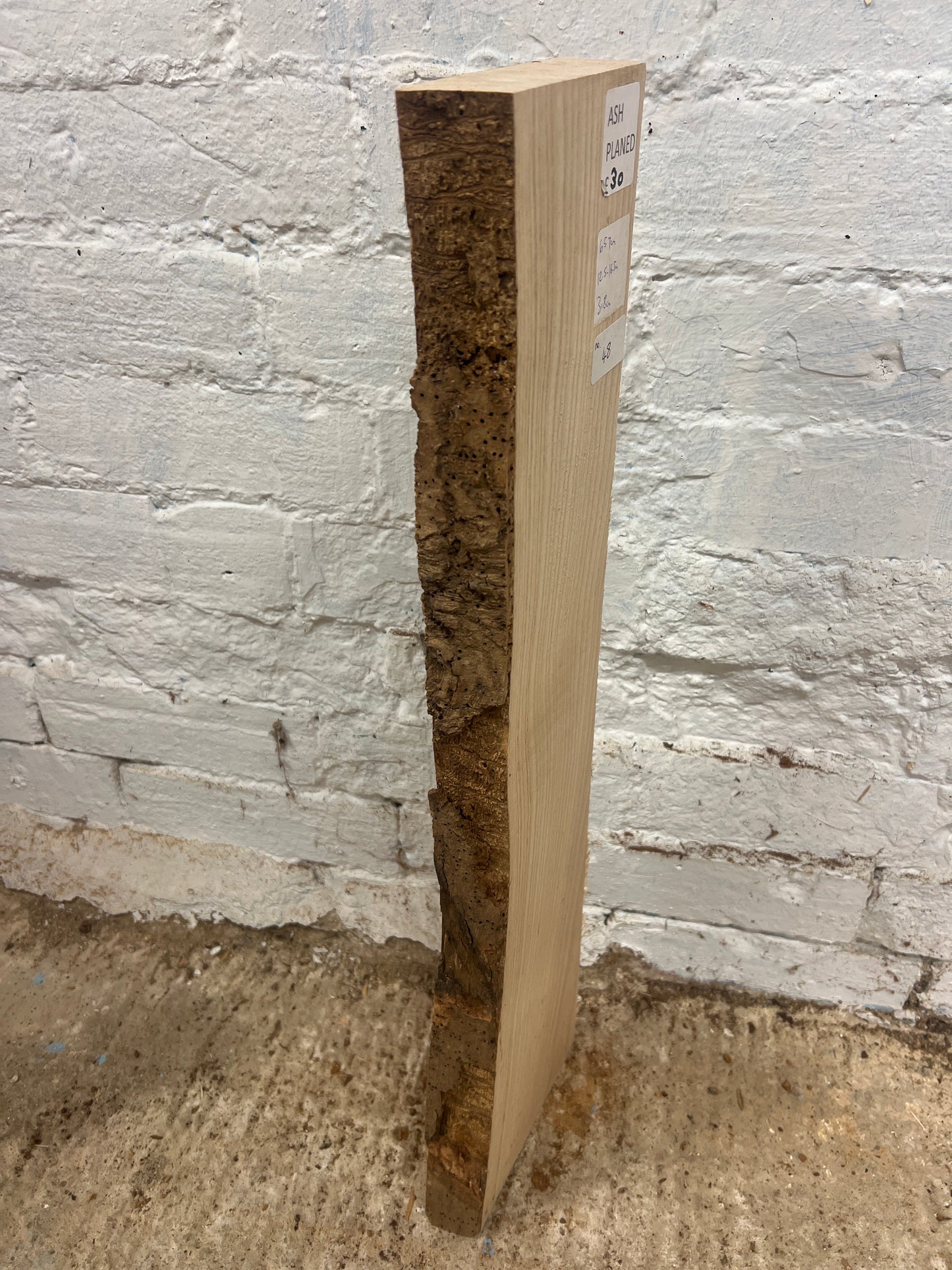 Ash No 48 - 657x125-165x38mm Planed