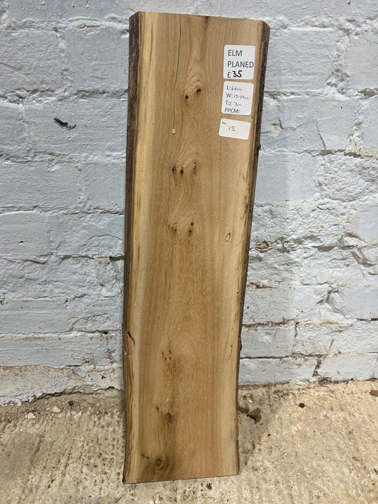 Elm No 13 - 660x170-190x27mm Planed