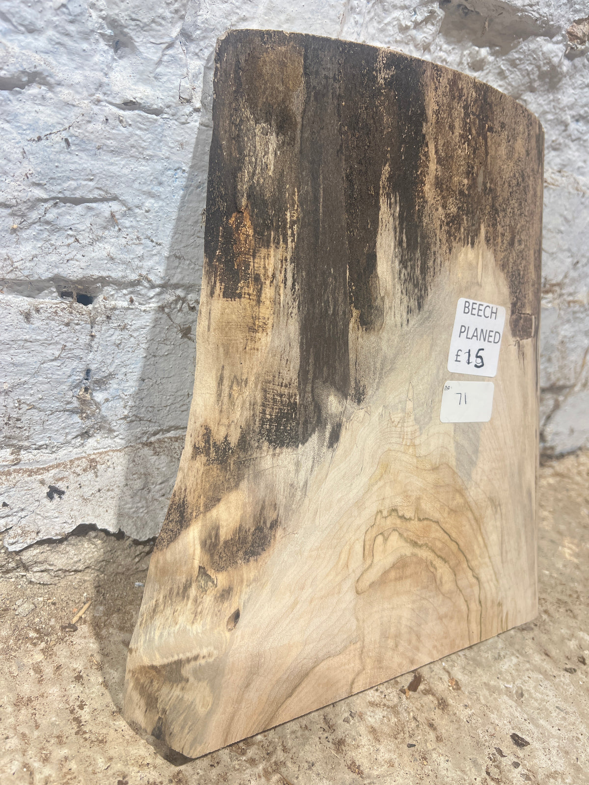 Beech No 71 - 290x220-280x40mm Planed