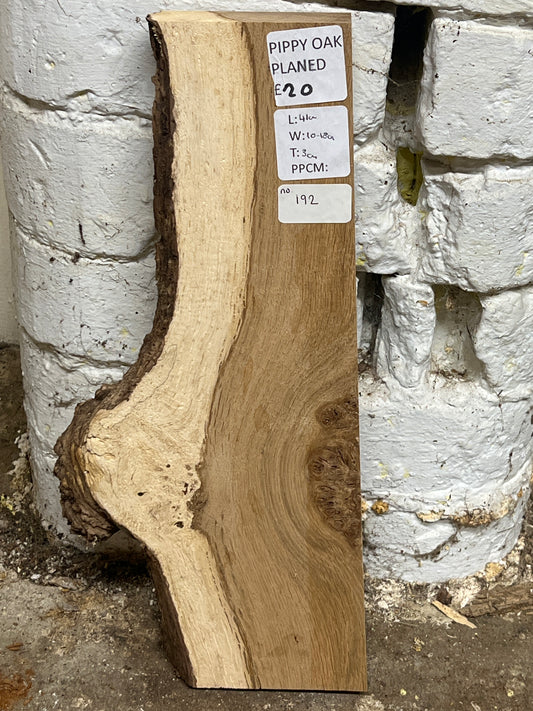Oak No 192 - 410x100-180x30mm Planed
