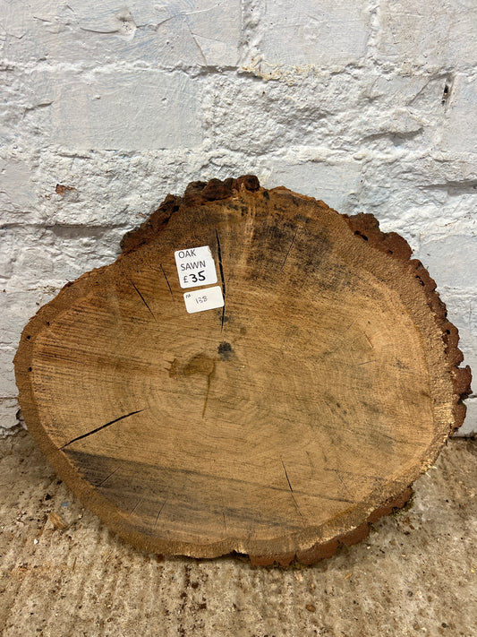 Oak No 138 - 460x390x60mm Sawn