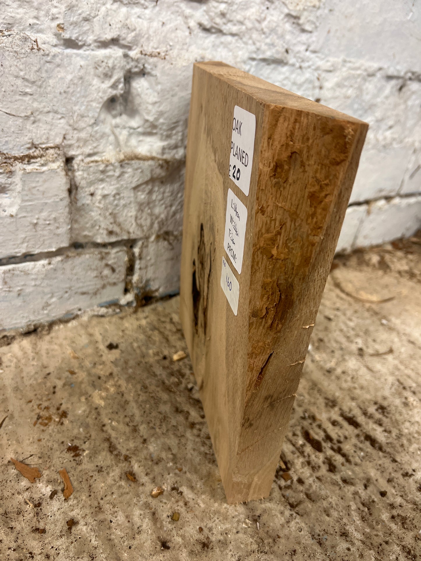 Oak No 160 - 240x240x30mm Planed