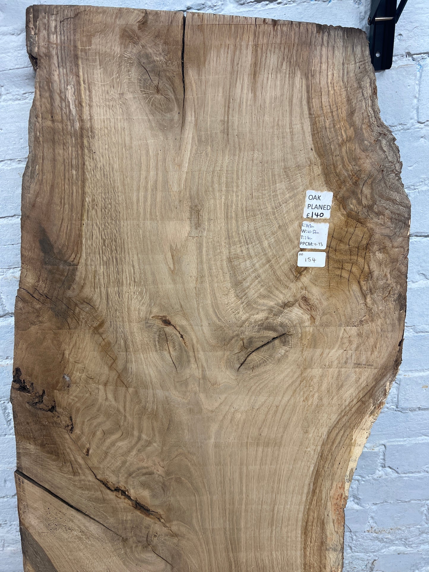 Aged Oak No 154 - 1490x410-570x26mm Planed