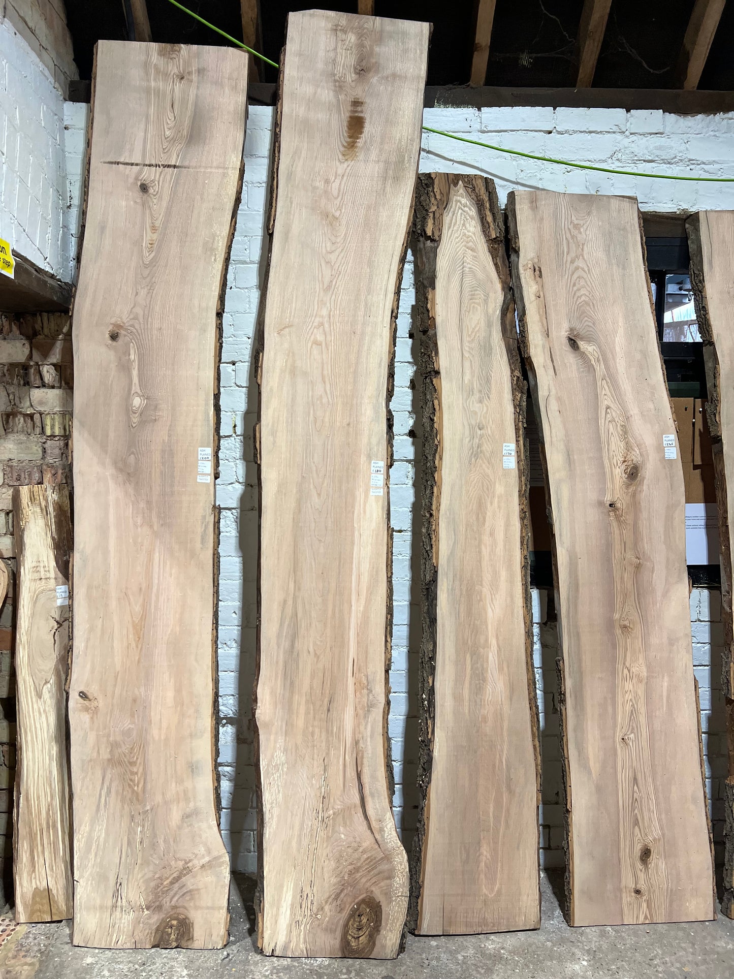 Planed Ash Boards - 2500mm+