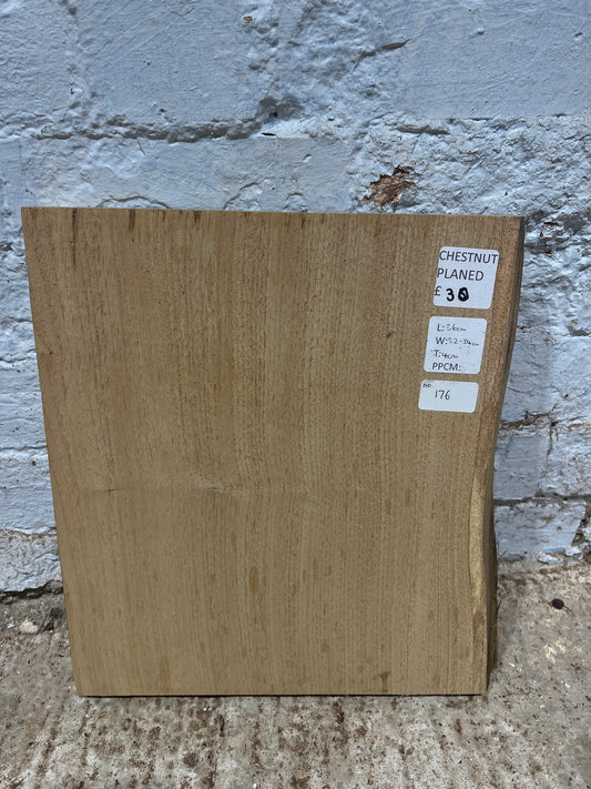 Chestnut No 176 - 360x320-340x40mm Planed