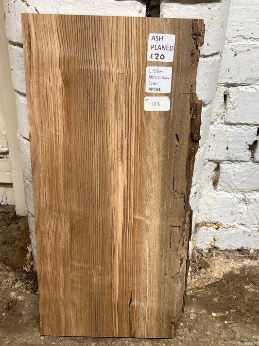 Ash No 123 - 550x250-260x30mm Planed