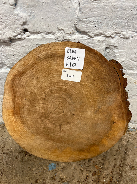 Elm No 140 - 250x250x40mm Sawn