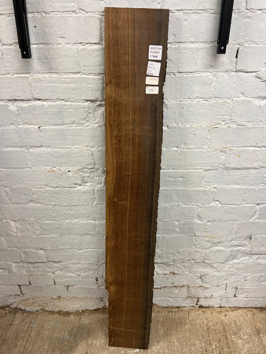 Bog Oak No 115 - 1320x170-190x20mm Planed