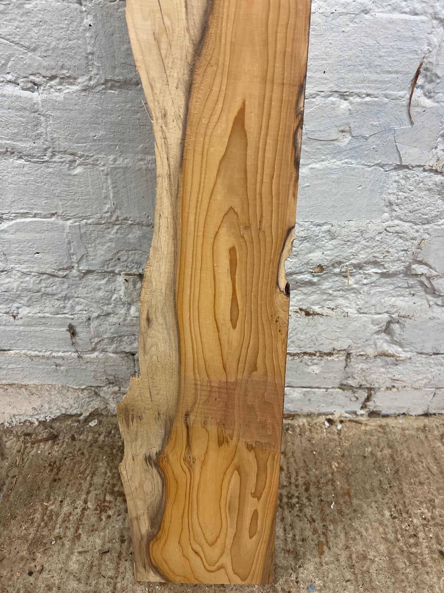 Yew No 187 - 1396x90-190x20mm Planed