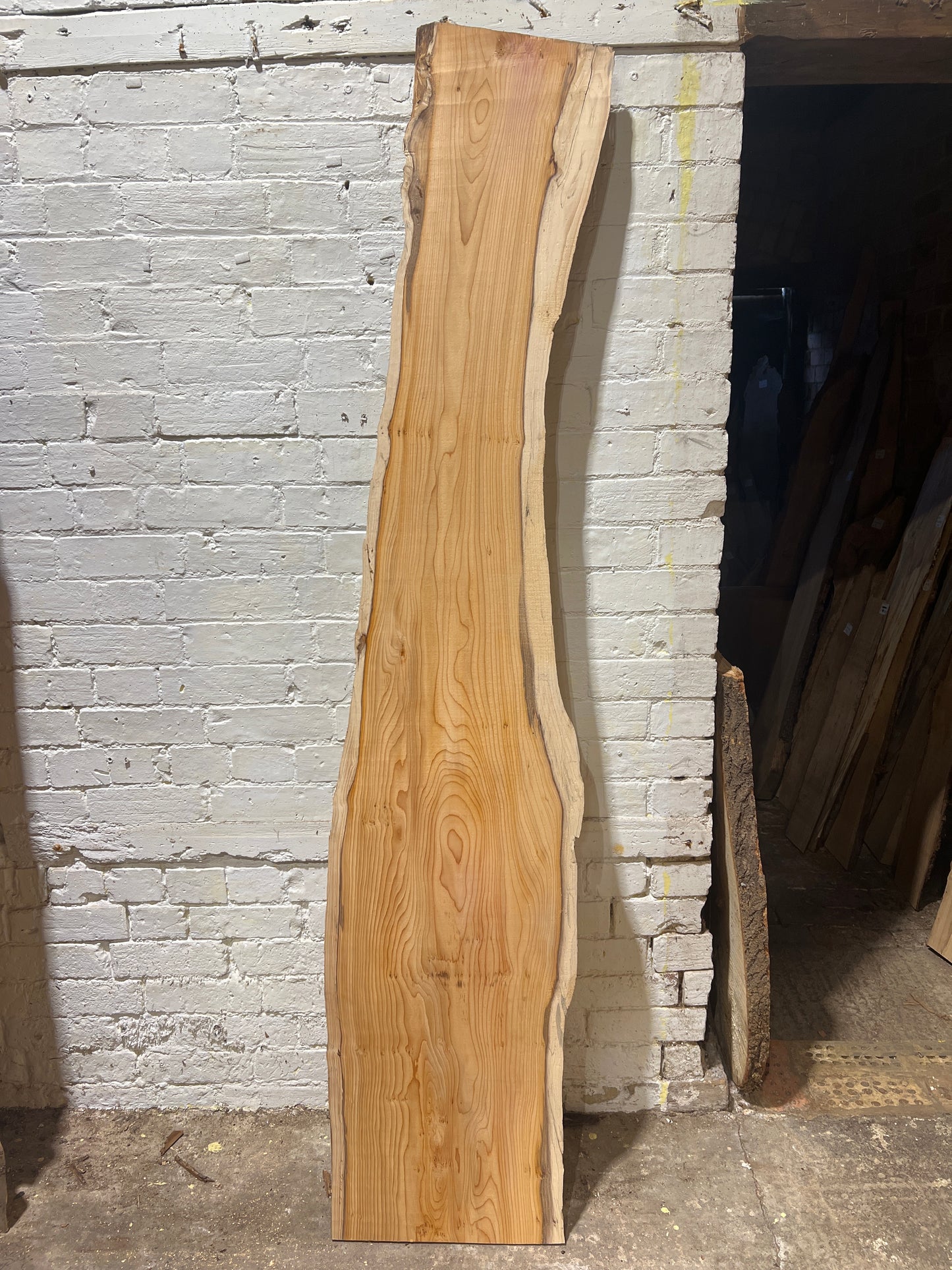 Yew No 14 - 1920x250-410x25mm Planed