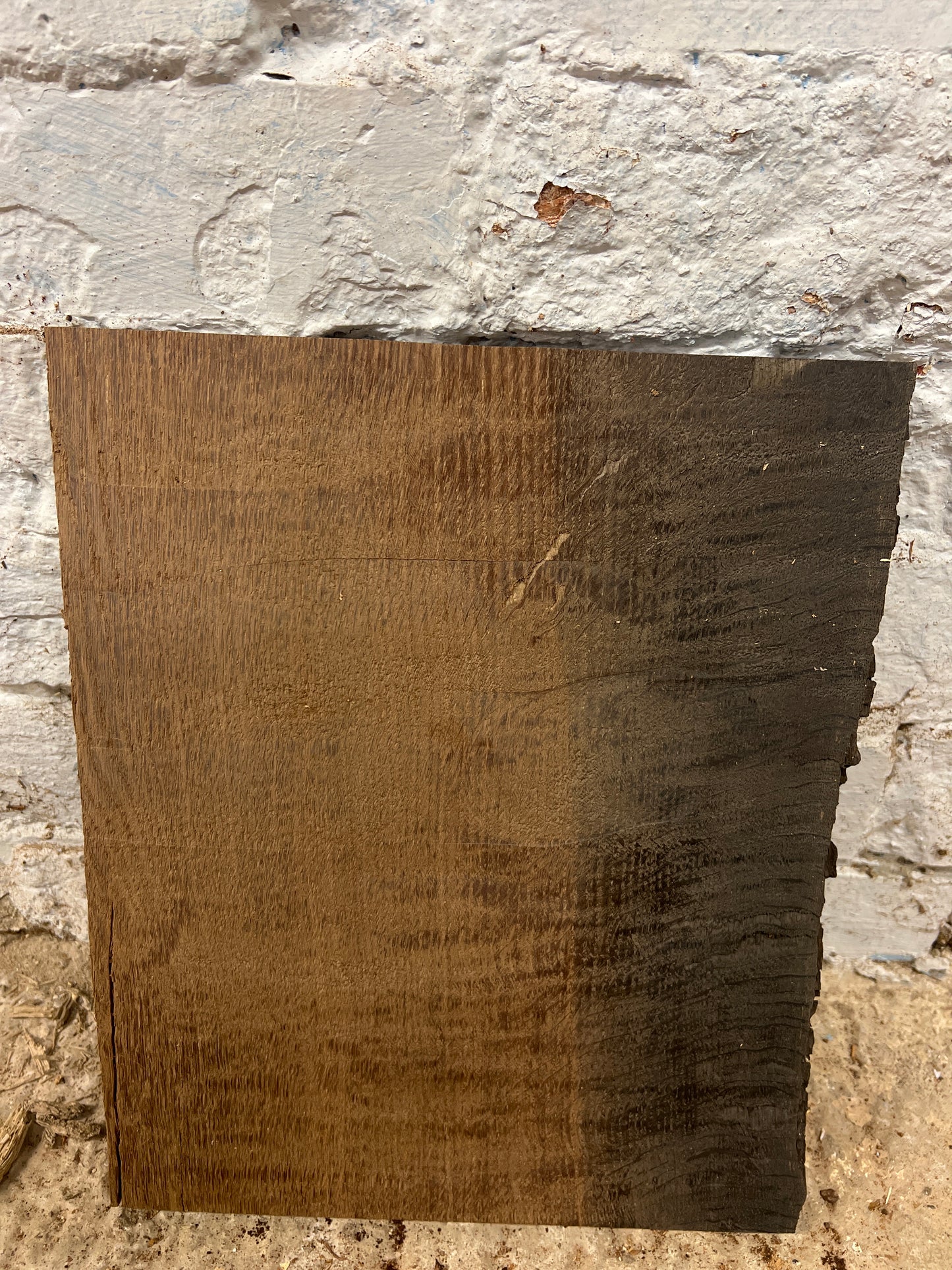 Bog Oak No 79 - 342x270-280x23mm Planed