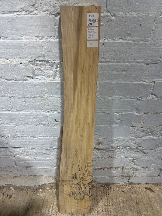 Ash No 62 - 1000x160-180x45mm Planed