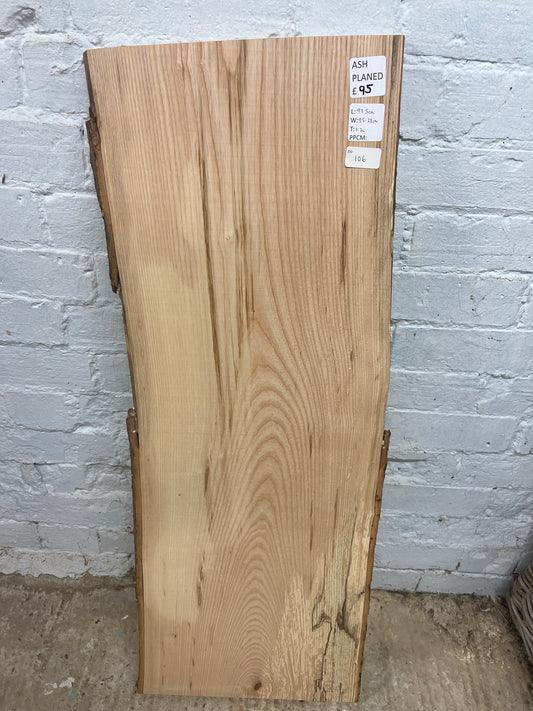 Ash No 106 - 995x350-380x37mm Planed