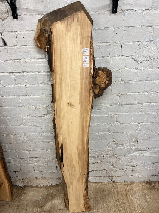 Horse Chestnut No 168 - 1460x170-380x30mm Planed