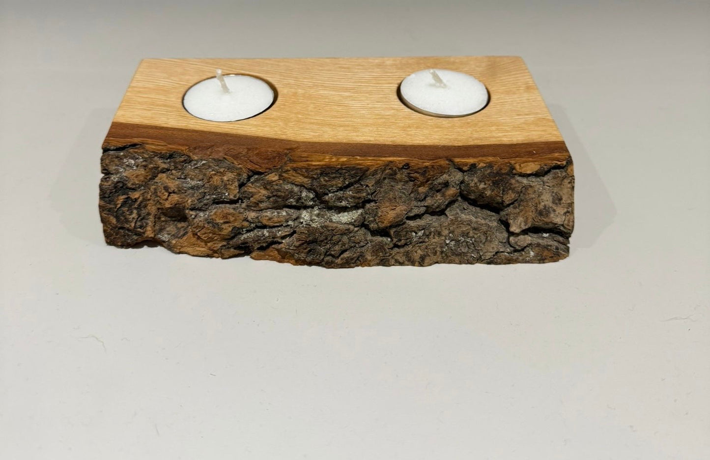 Ash tea light holder