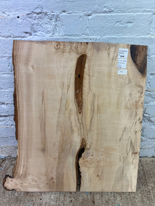 Horse Chestnut 155 - 715x540-630x20mm Planed
