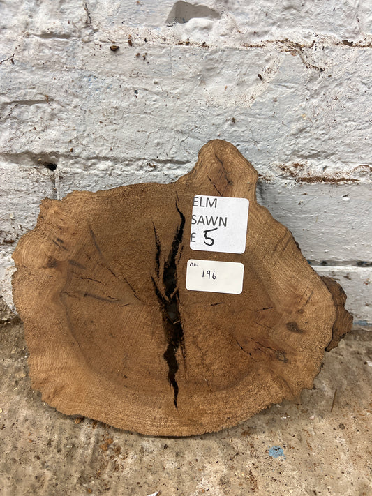 Elm No 196 - 220x180x30mm Sawn