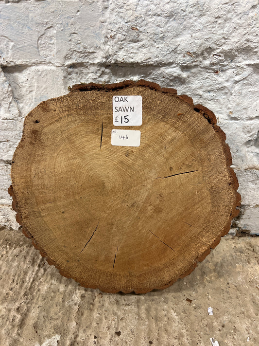 Oak No 146 - 310x310x60mm Sawn