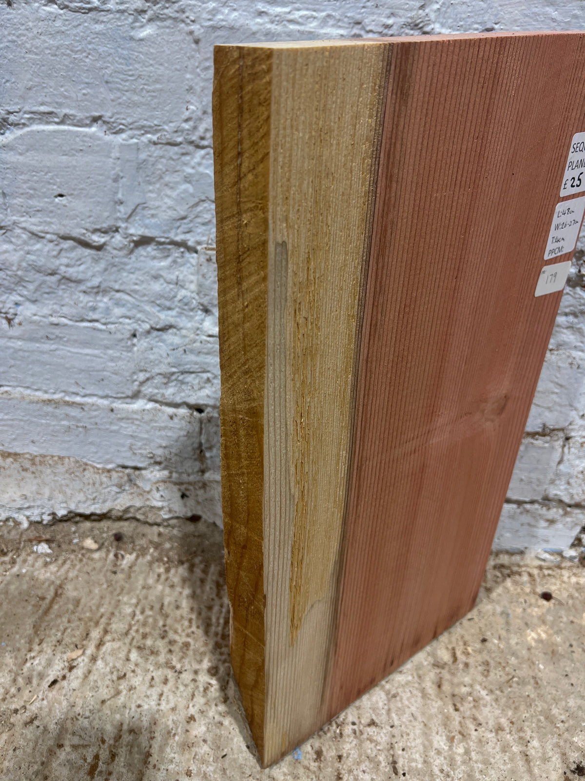 Sequoia No 179 - 480x260-270x40mm Planed