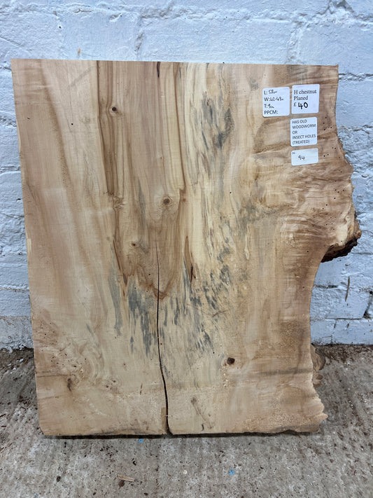 Horse Chestnut No 94 - 580x420-490x90mm Planed